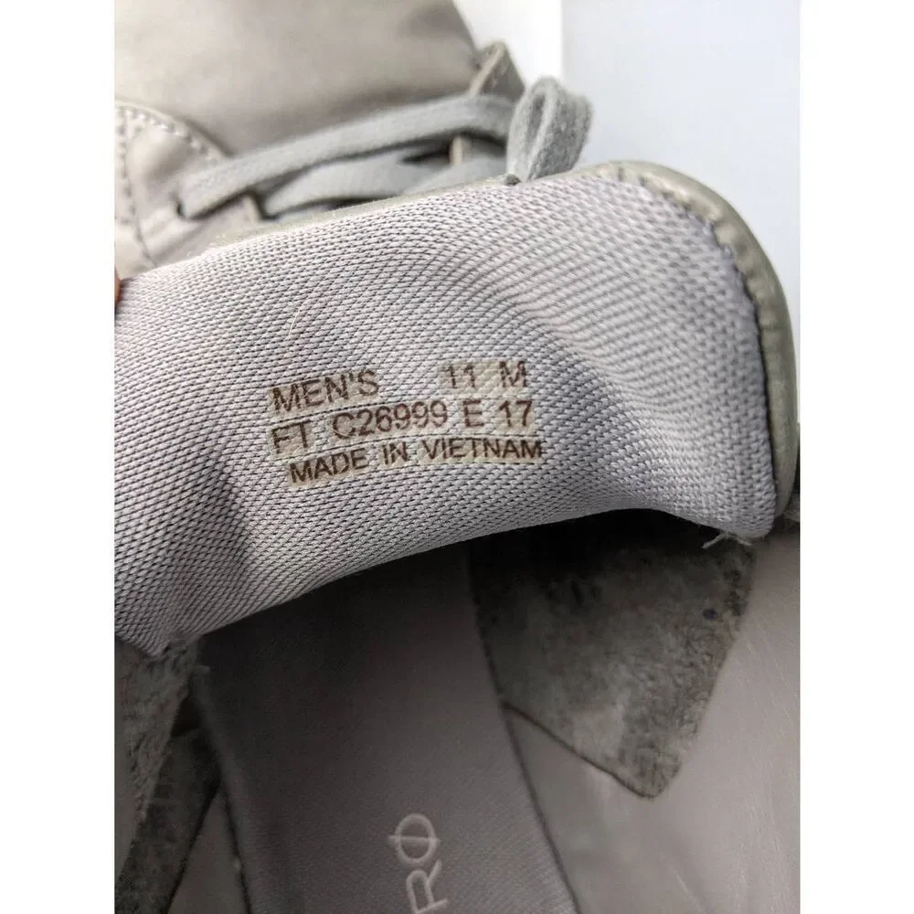 Cole Haan Men's‎ Sz 11M Sneaker Gray Leather (C26999) Shoes